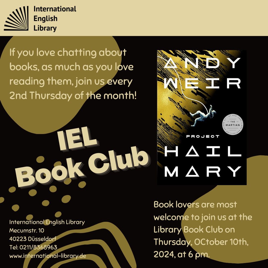 IEL Book Club October