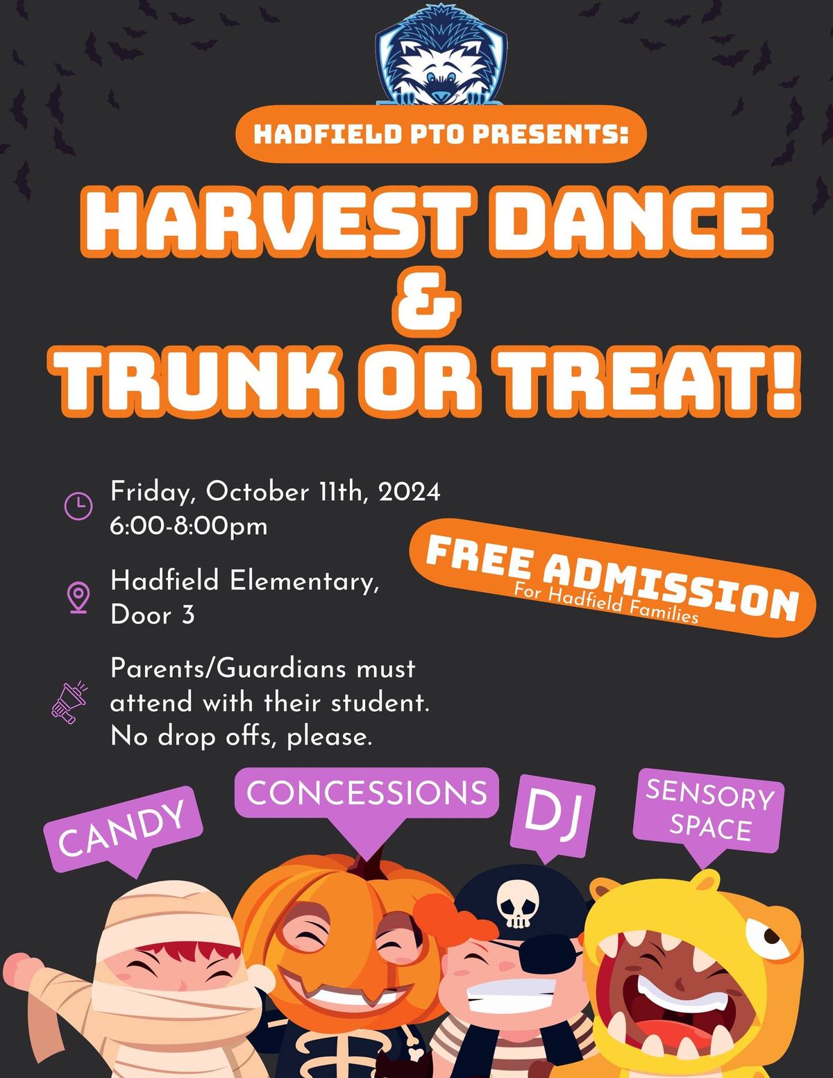 Hadfield Harvest Dance & Trunk or Treat