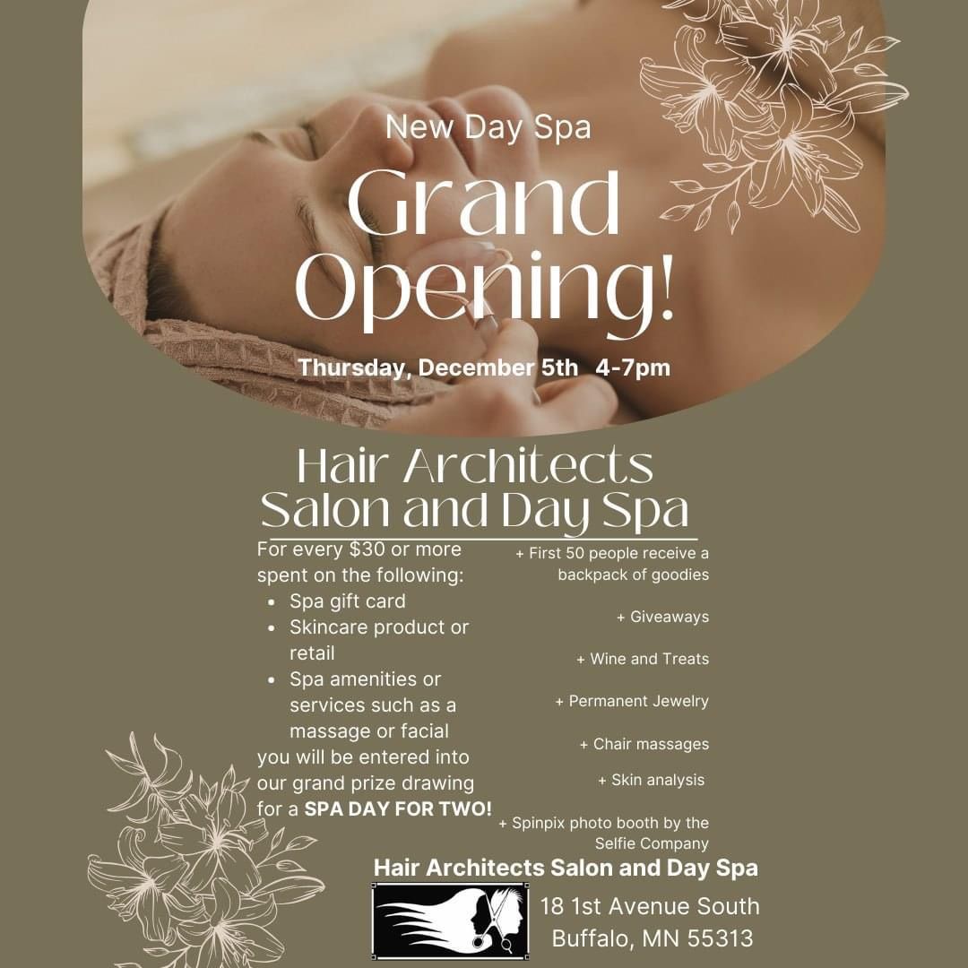 New Day Spa Grand Opening!