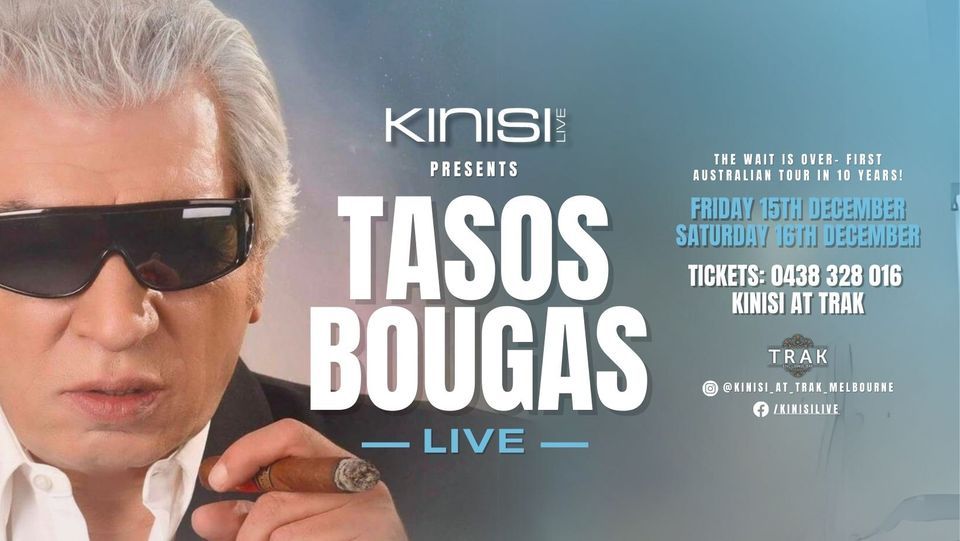 TASOS BOUGAS - LIVE