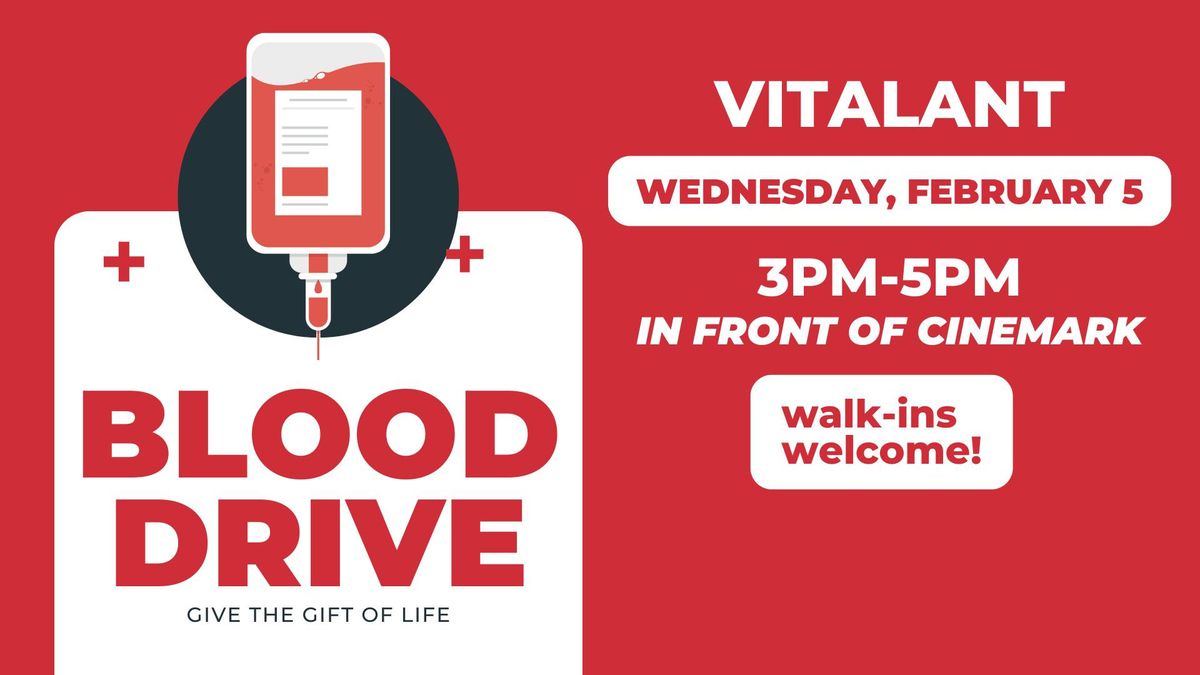 Blood Drive with Vitalant