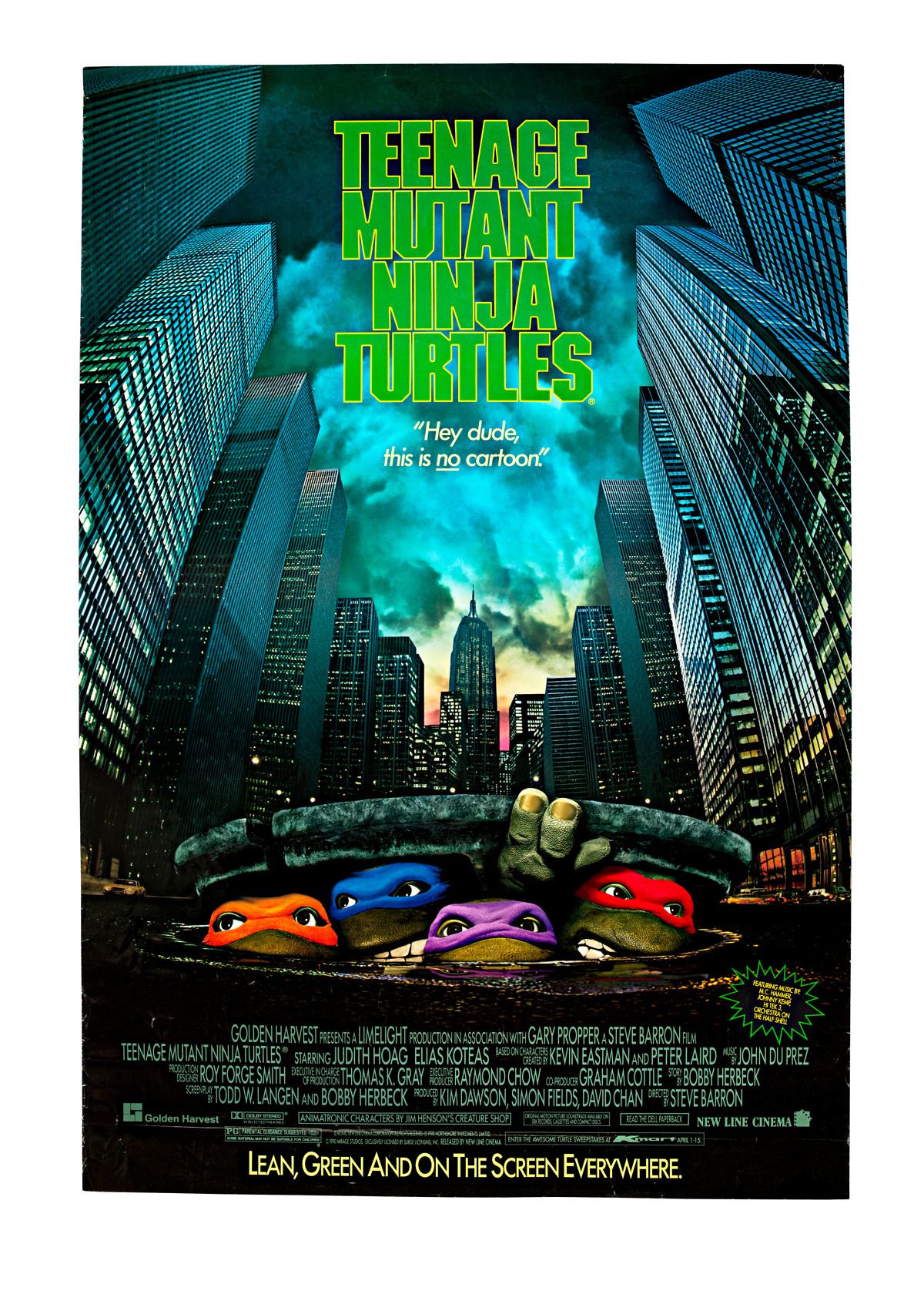 90s Family Movie Night: Teenage Mutant Ninja Turtles