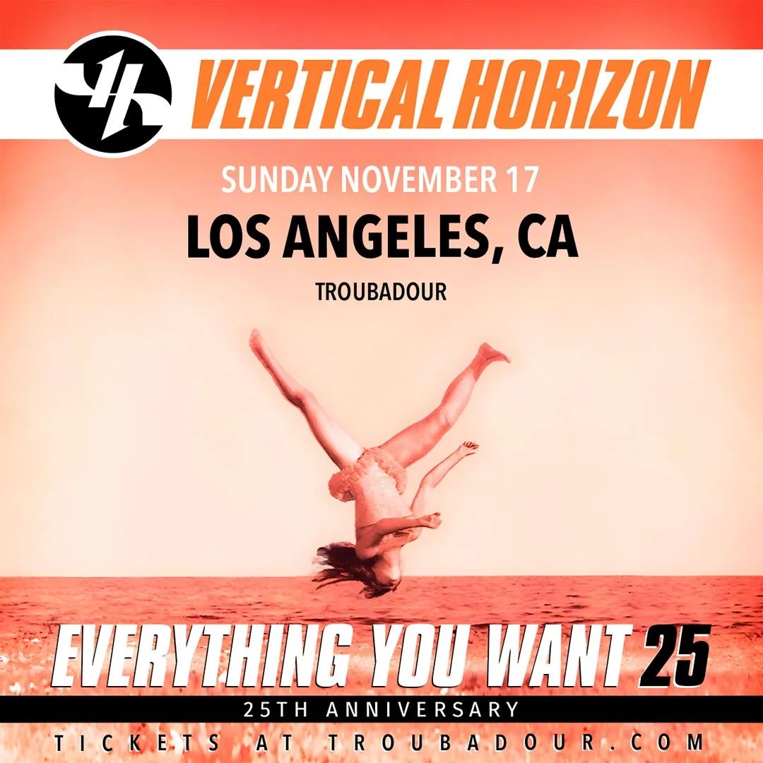 Vertical Horizon at Troubadour