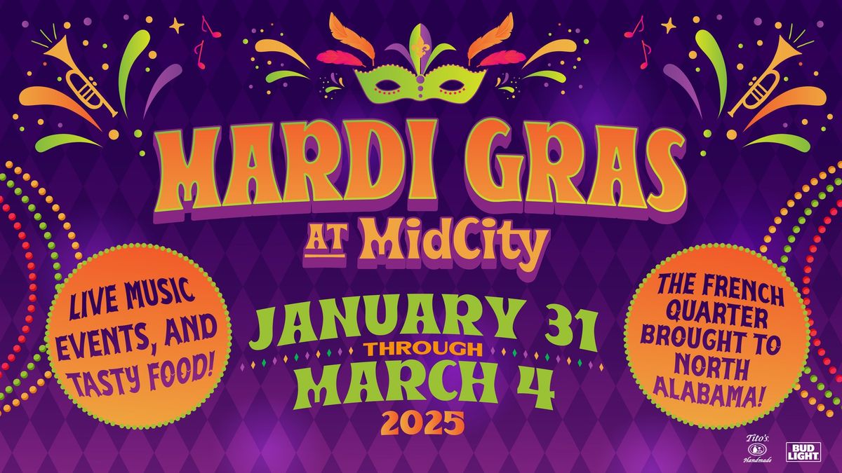 Mardi Gras at MidCity 2025