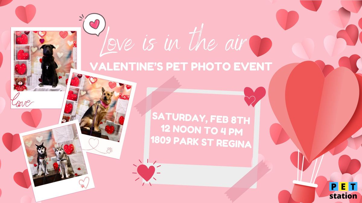 Valentine's Pet Photo Event 