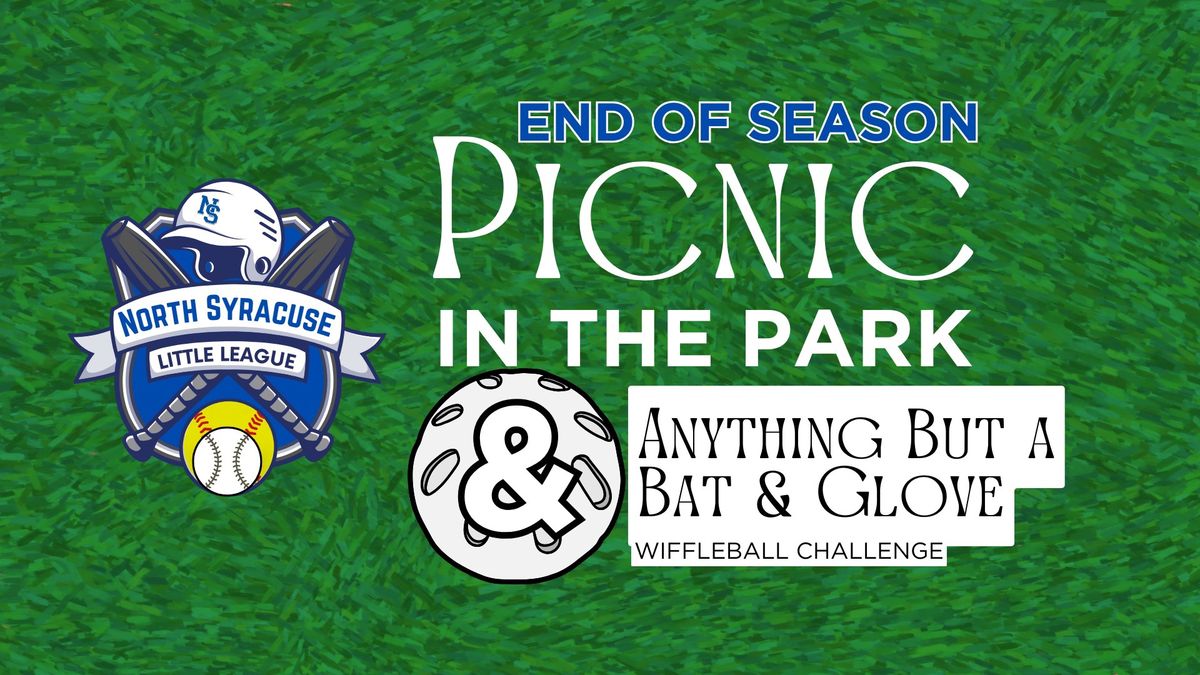 NSLL End of Season Picnic in the Park - MUST SIGN UP