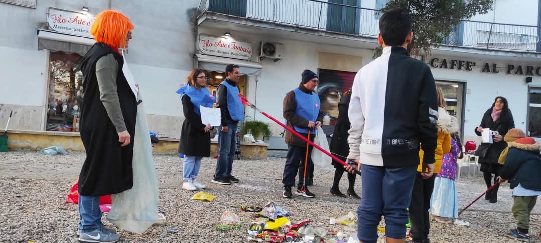 Retake di Carnevale al Parchetto Giunchiglie