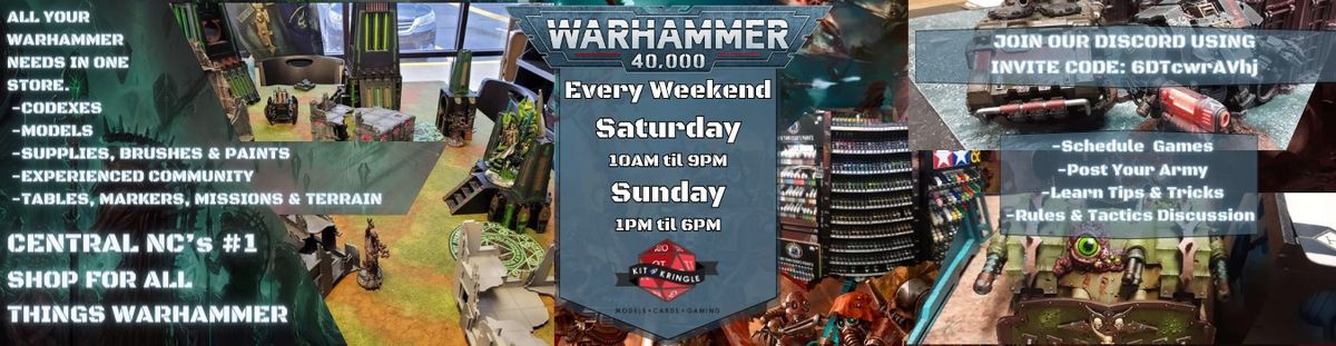 Warhammer 40k Community Event