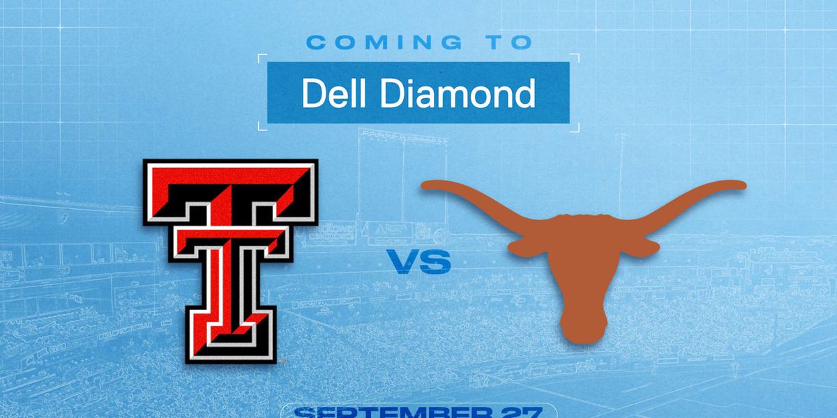 Texas Longhorns vs Texas Tech Red Raiders Baseball at Dell Diamond