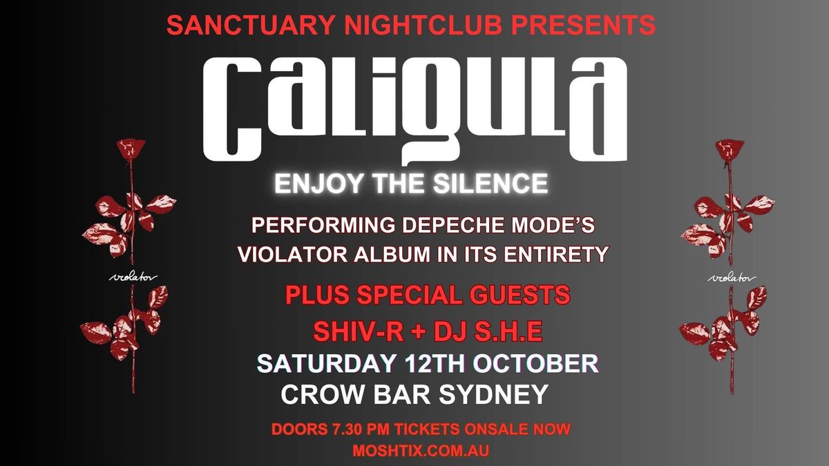 Caligula - Enjoy The Silence Tour - Crow Bar Sydney