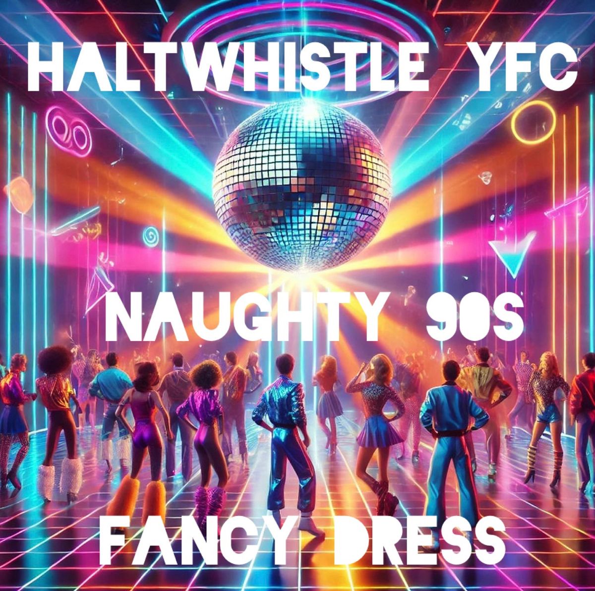 Haltwhistle YFC dance dress party!!\ud83d\udc83\ud83e\udea9