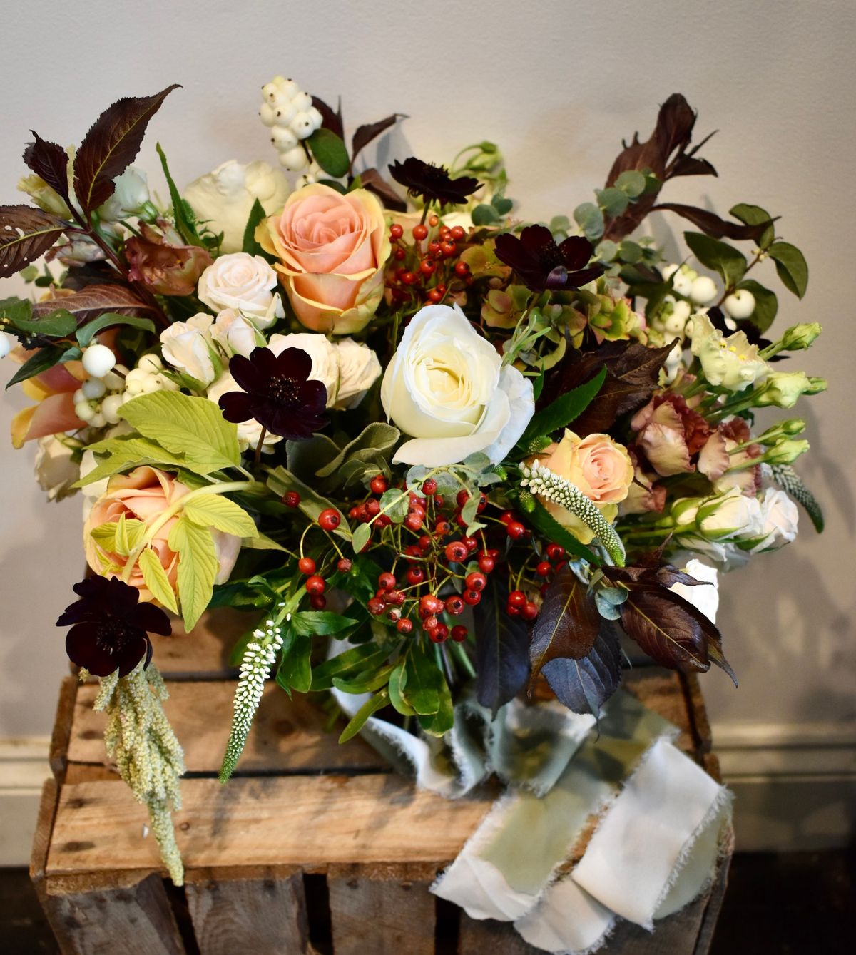 Autumn Flower Hand Tied Bouquet Workshop