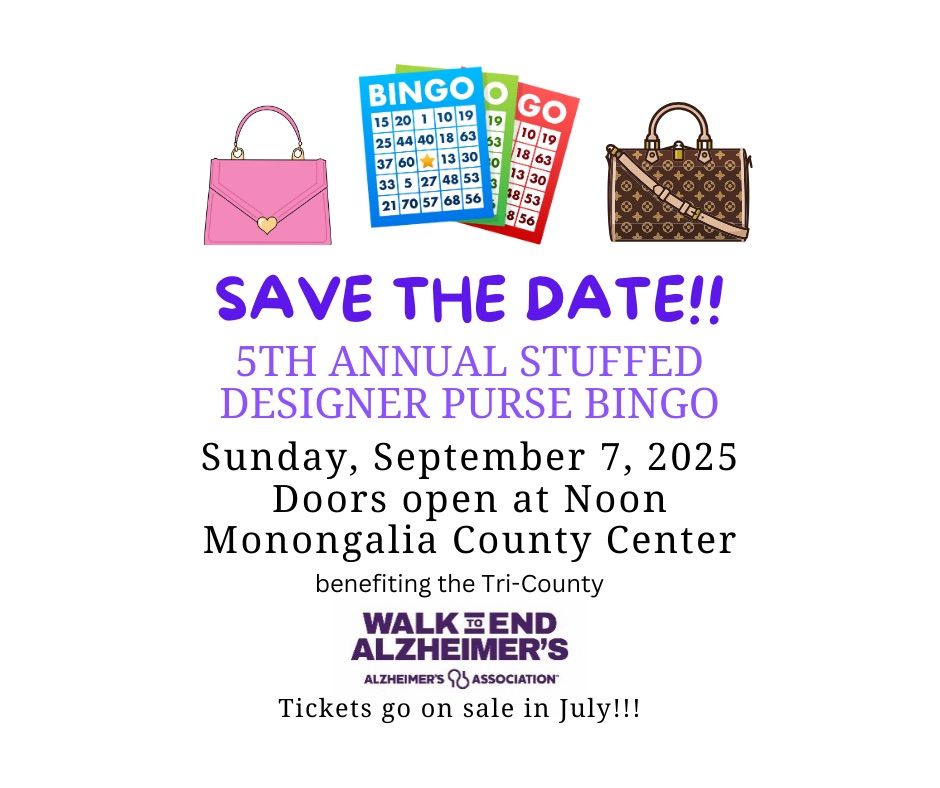 5th Annual Stuffed Designer Purse Bingo