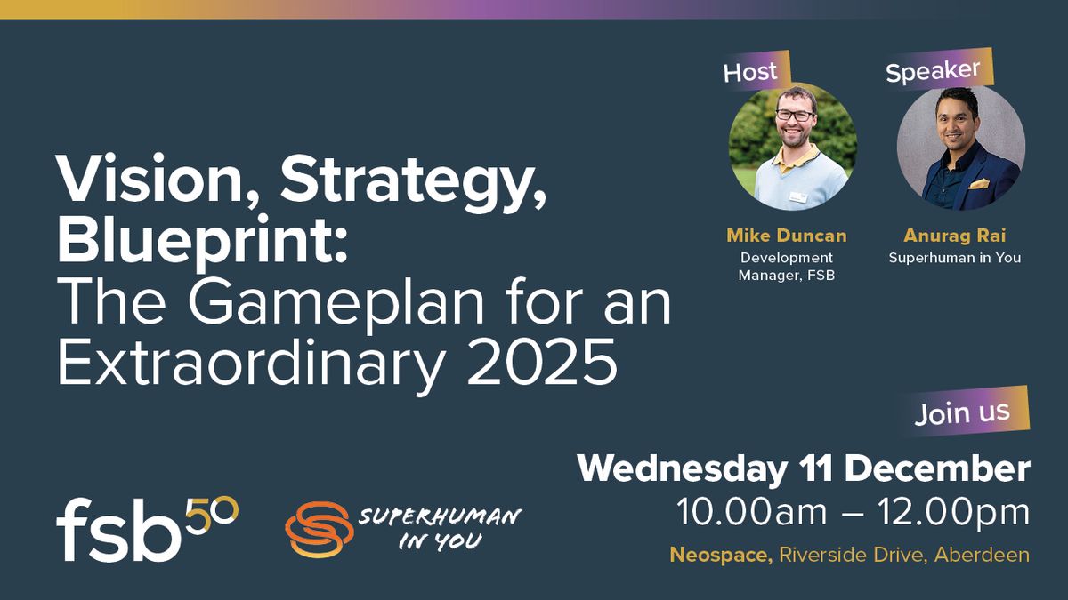 Vision, Strategy, Blueprint: The Gameplan for an Extraordinary 2025