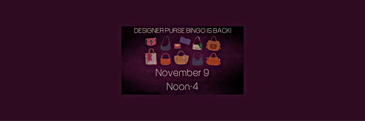 Designer Purse Bingo