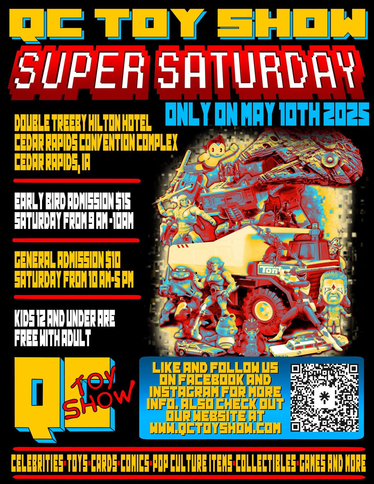 SUPER SATURDAY! Cedar Rapids Toy & Comic-Con