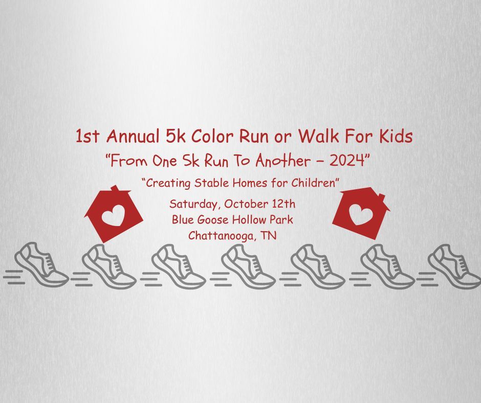 1st Annual 5k Color Run or Walk For Kids 