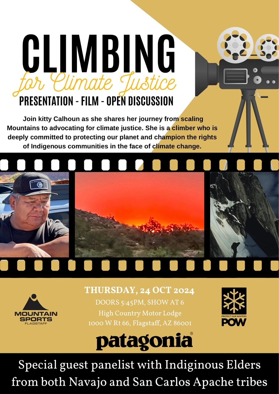 Climbing for Climate Justice - An Evening of Film and Climate Conversation