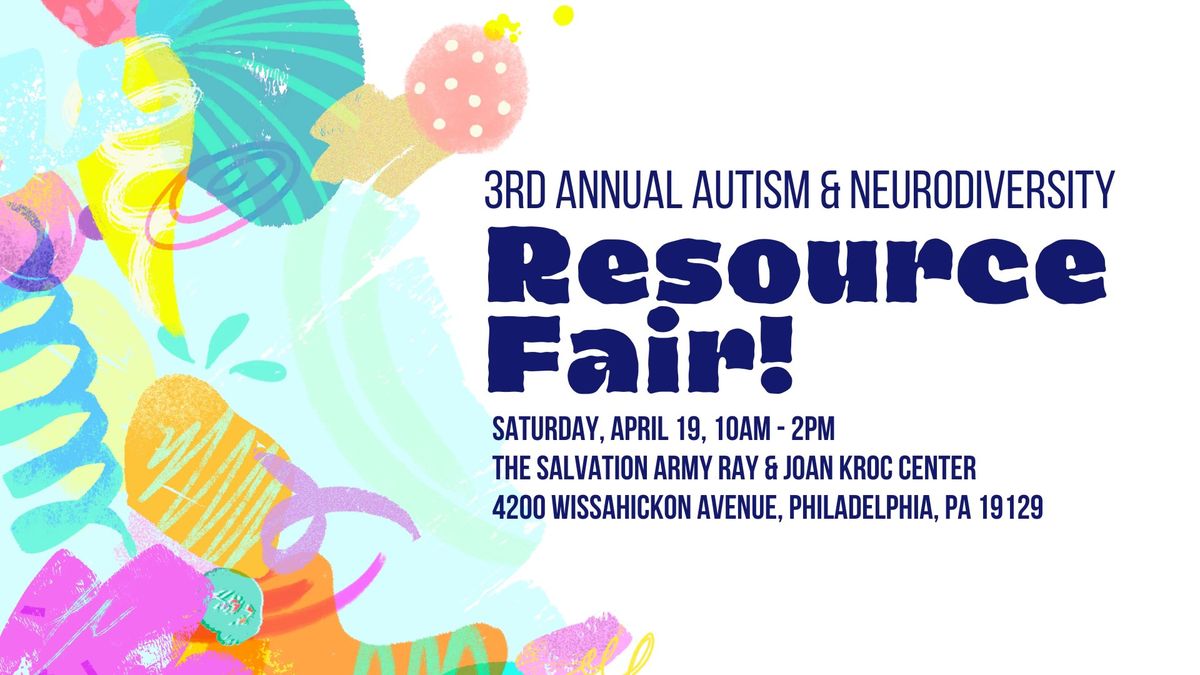 3rd Annual Autism & Neurodiversity Resource Fair