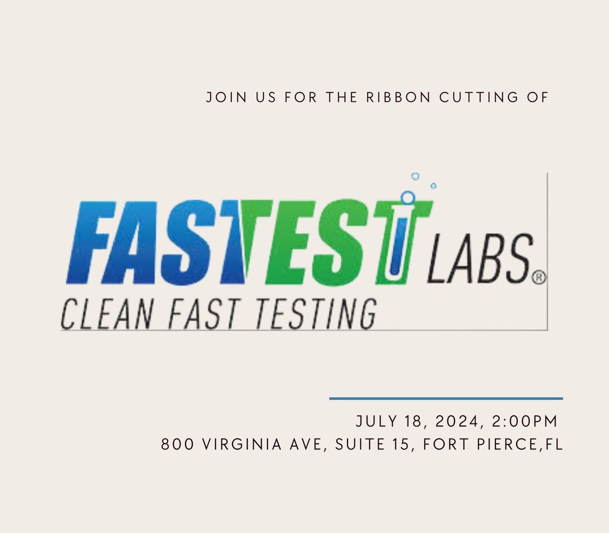 Fastest Labs Ribbon Cutting 