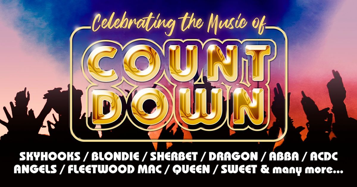 CELEBRATING THE MUSIC OF COUNTDOWN LIVE \/ CLUB CENTRAL, MENAI