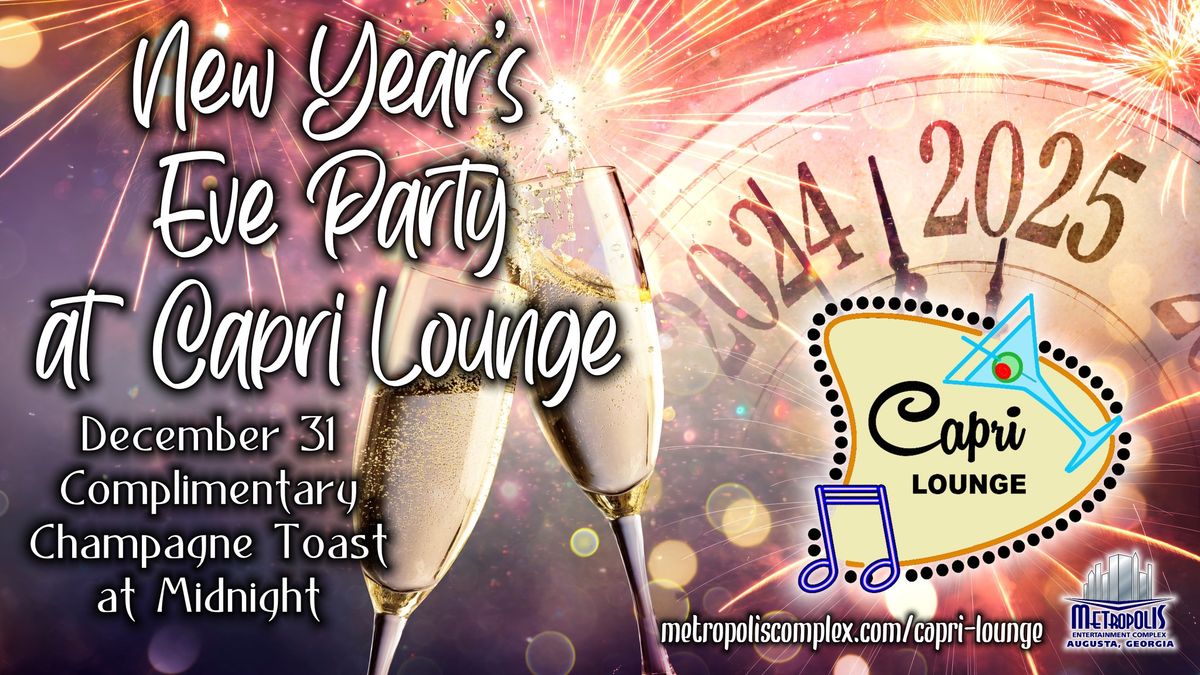 New Year's Eve Party @ Capri