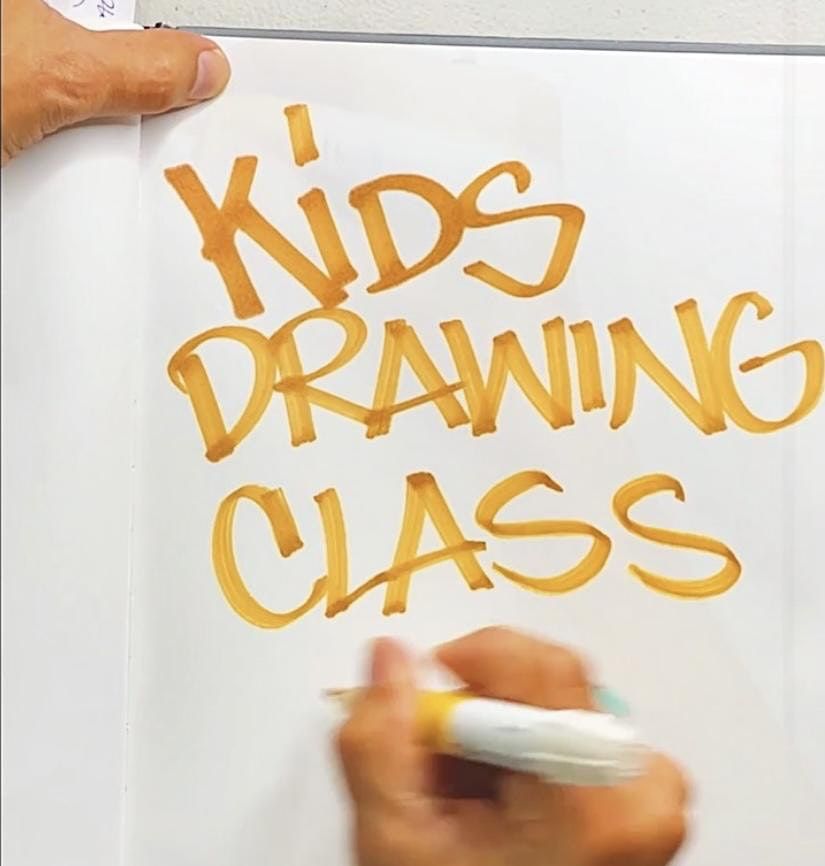 Kids' Weekly Drawing Class on Sunday Mornings