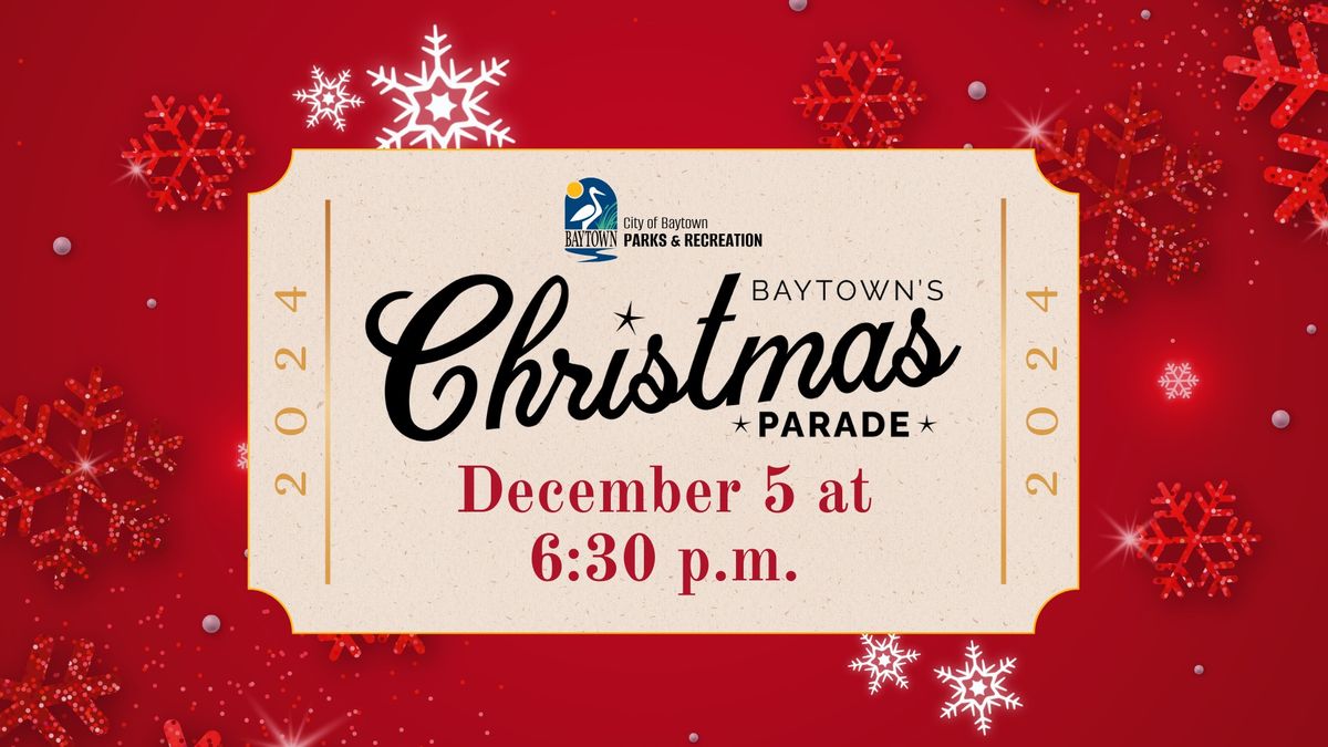 Baytown's 2024 Christmas Parade