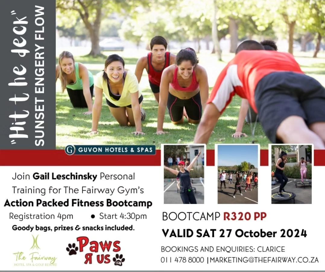 Fairway Hotel's Action Packed Fitness Bootcamp