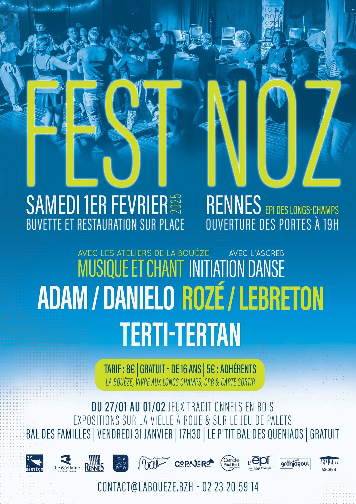 FEST-NOZ || Samedi 1er F\u00e9vrier 2025 \u00e0 Rennes (35)