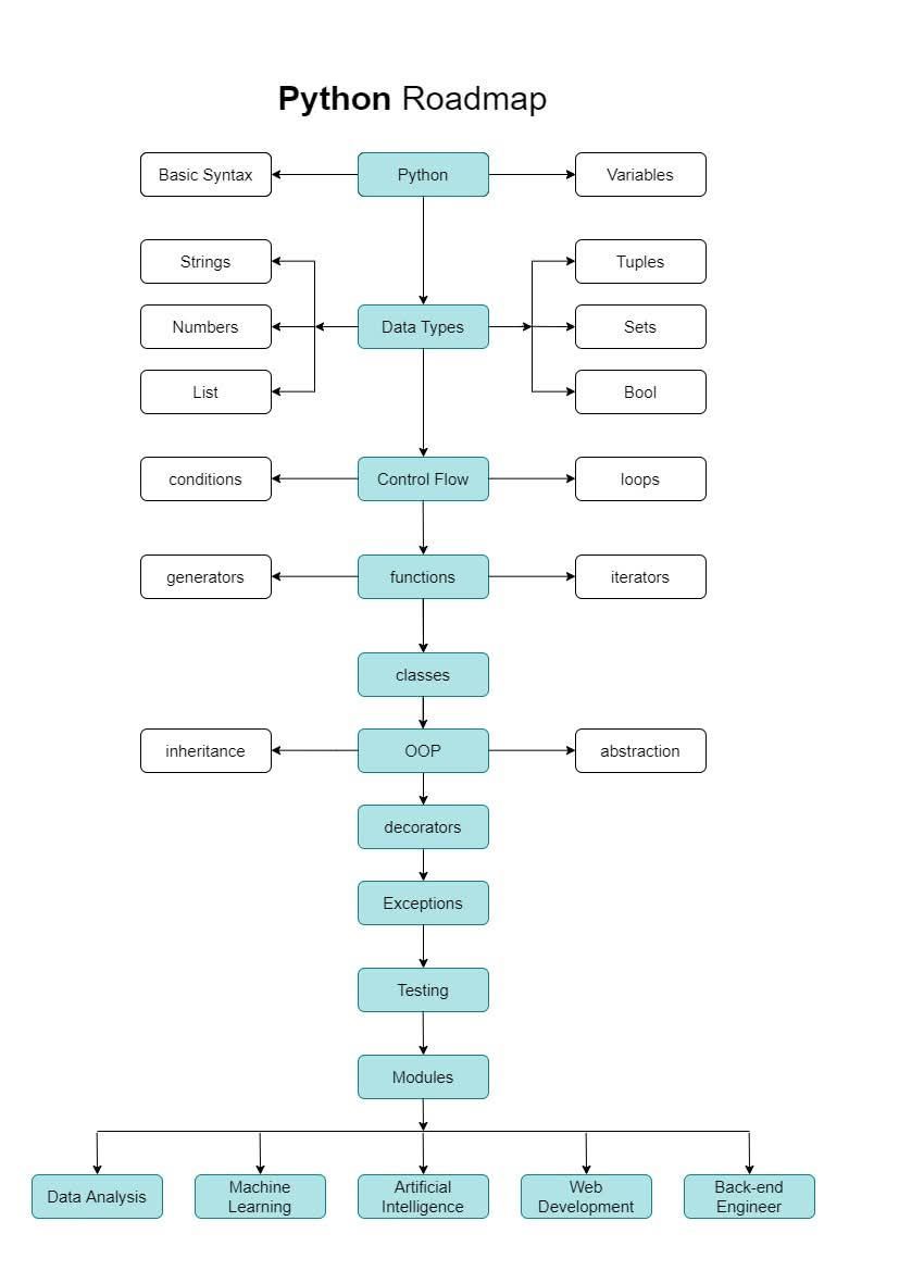 Python Roadmap For Beginners