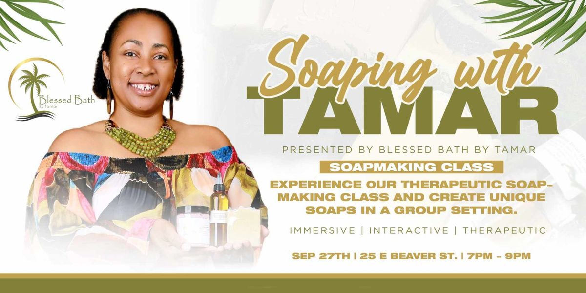 Soaping with Tamar