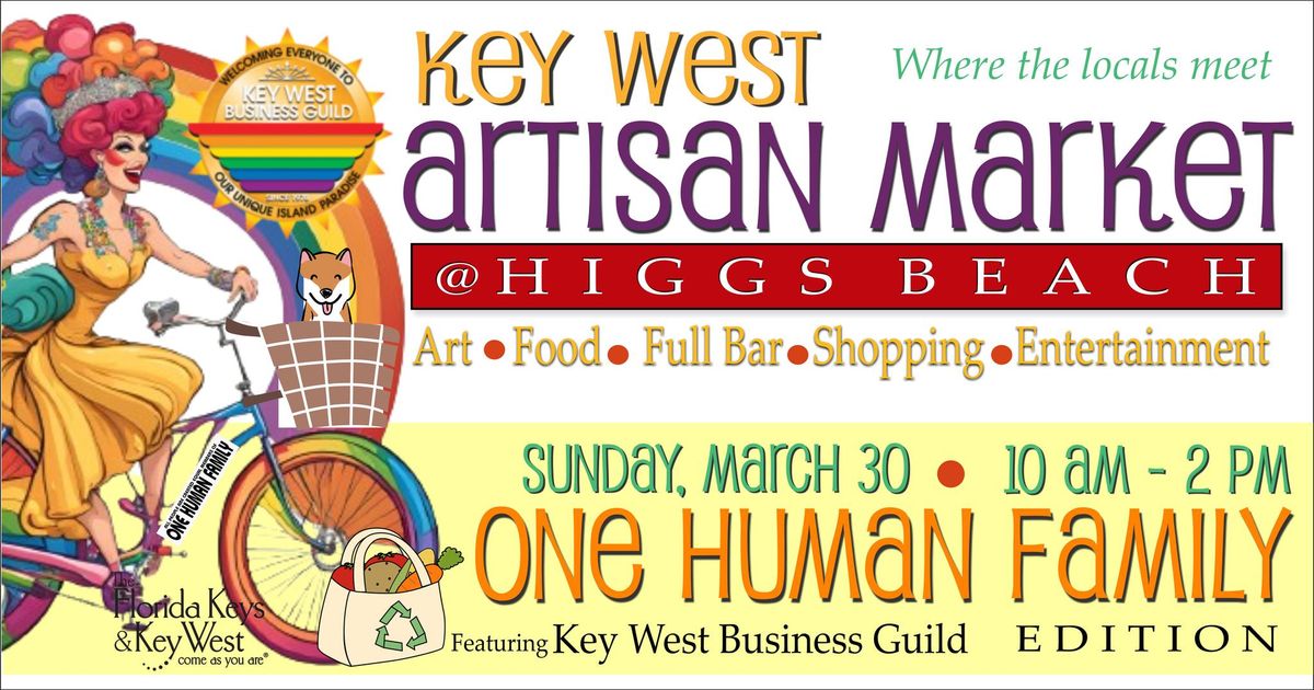 Key West Artisan Market: One Human Family Edition