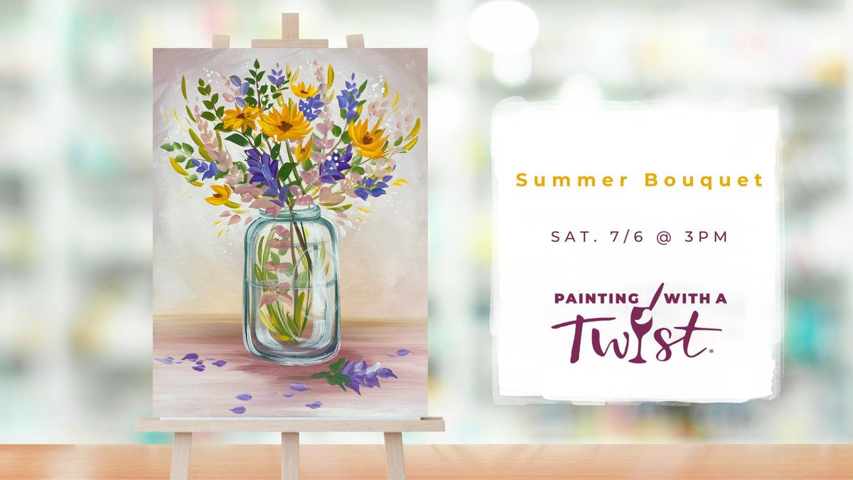 Summer Bouquet Painting Event