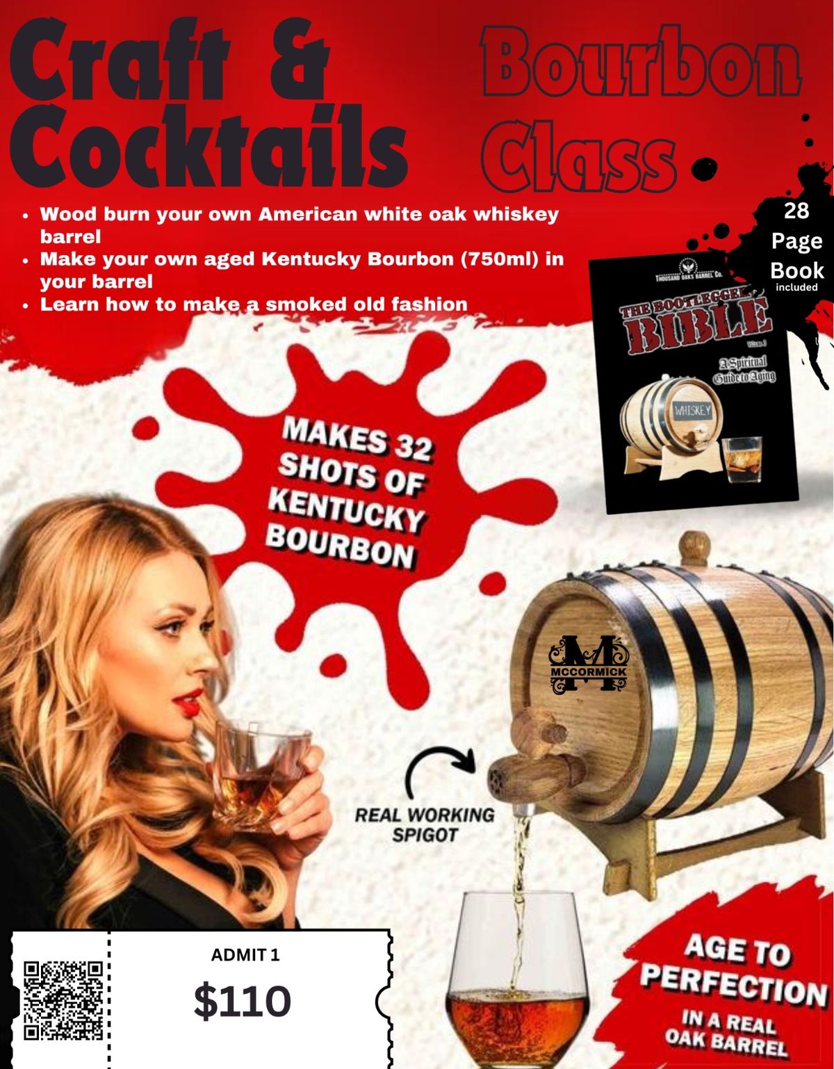 Craft & Cocktail Bourbon Class