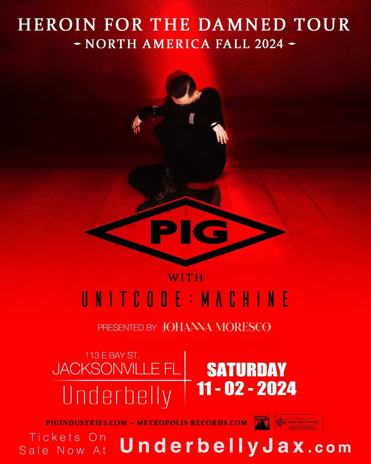 PIG with unitcode:machine in Jacksonville FL (Underbelly) 11\/02\/2024