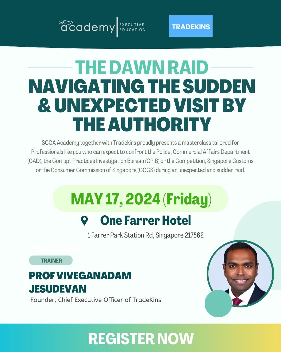 The Dawn Raid Navigating the Sudden & Unexpected Visit by the Authority
