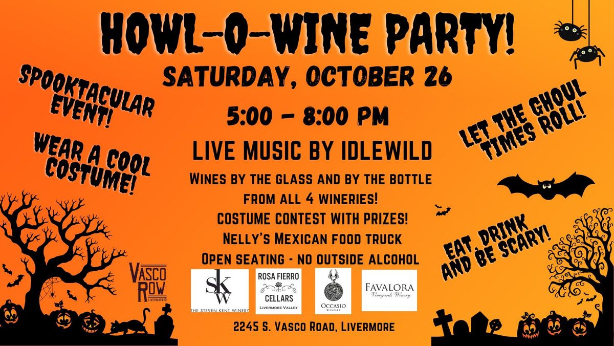 Howl-O-Wine Party!