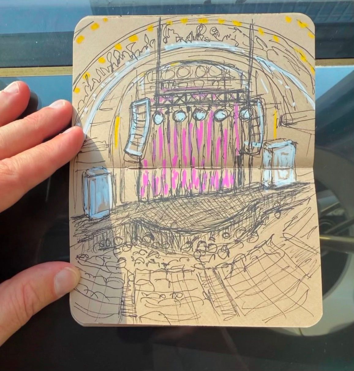 Let's Sketch The Auditorium Theatre!