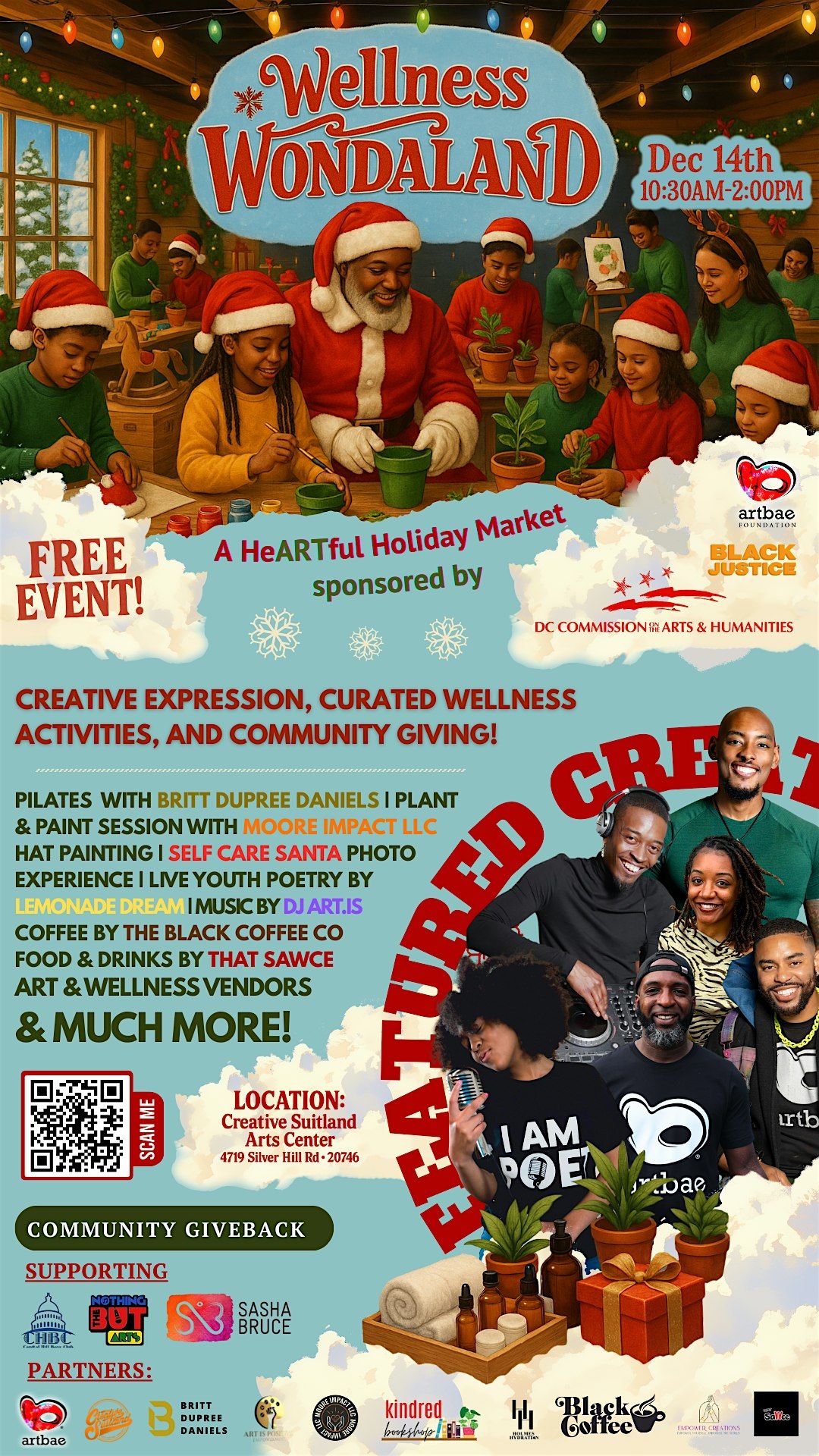 Wellness Wondaland: A HeARTful Holiday Market & Community Giveback
