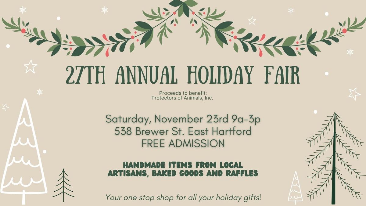 27th Annual Holiday Craft Fair