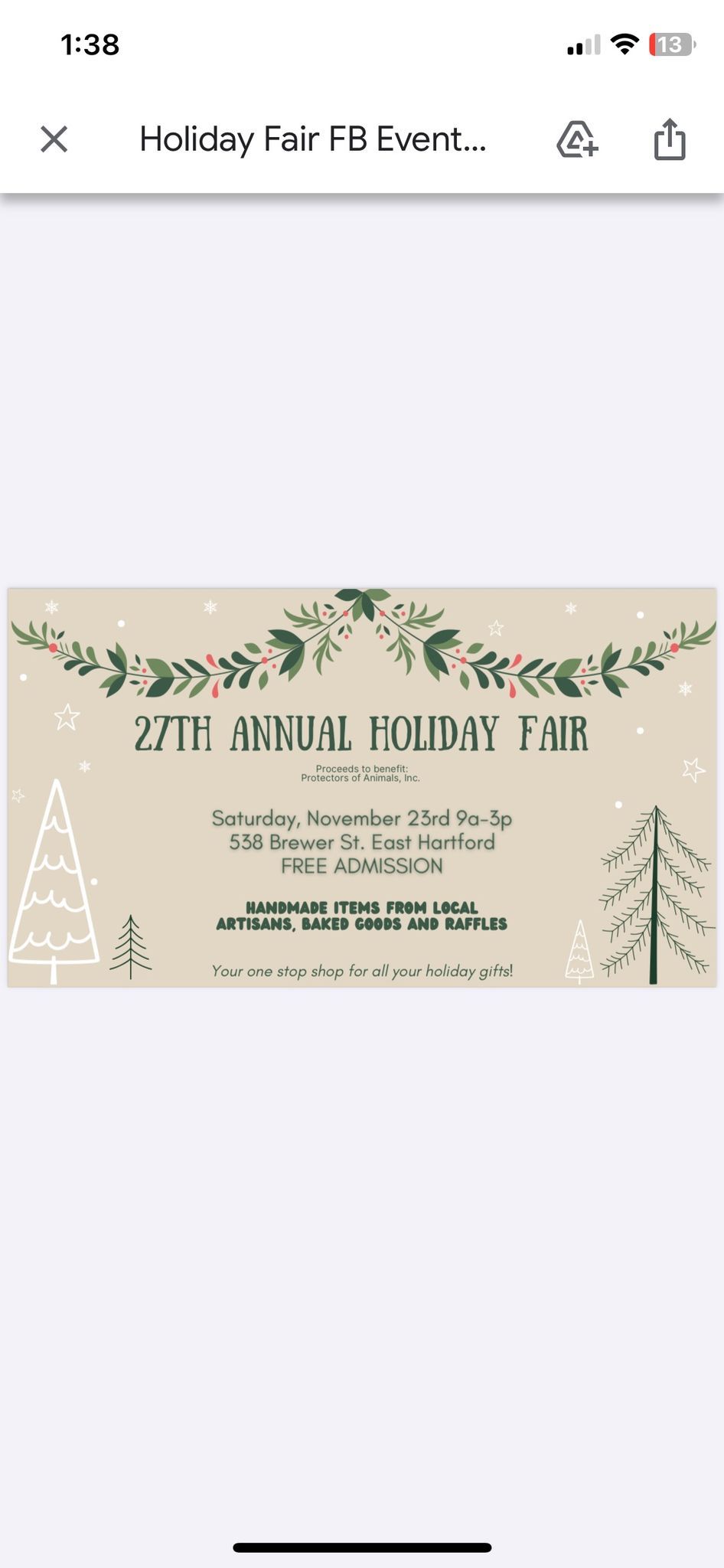 27th Annual Holiday Craft Fair