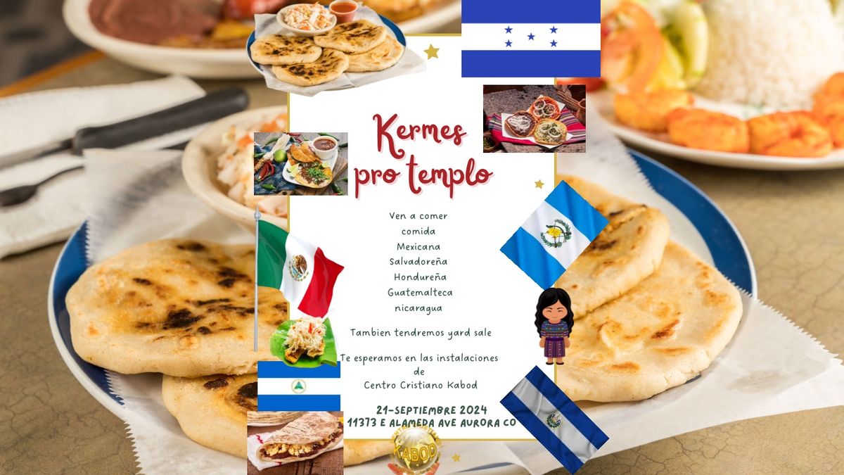 Kermes pro templo yard sale y comida 