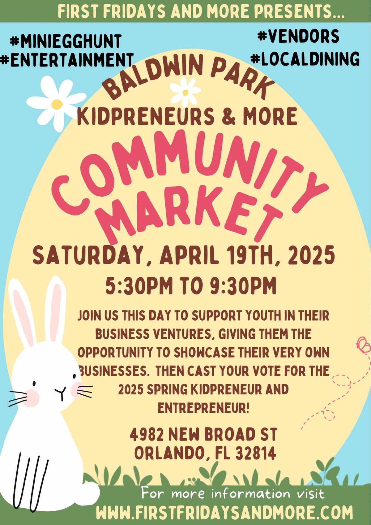 Baldwin Park Community Market- Kidpreneurs & More