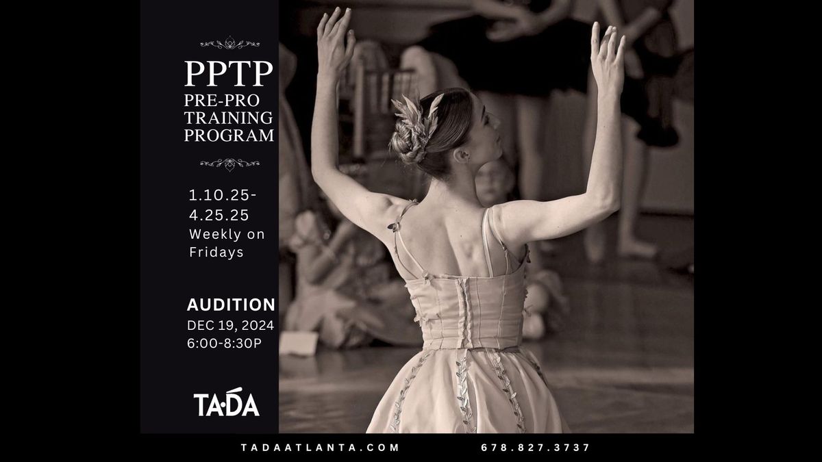 Pre-Professional Training Program Audition