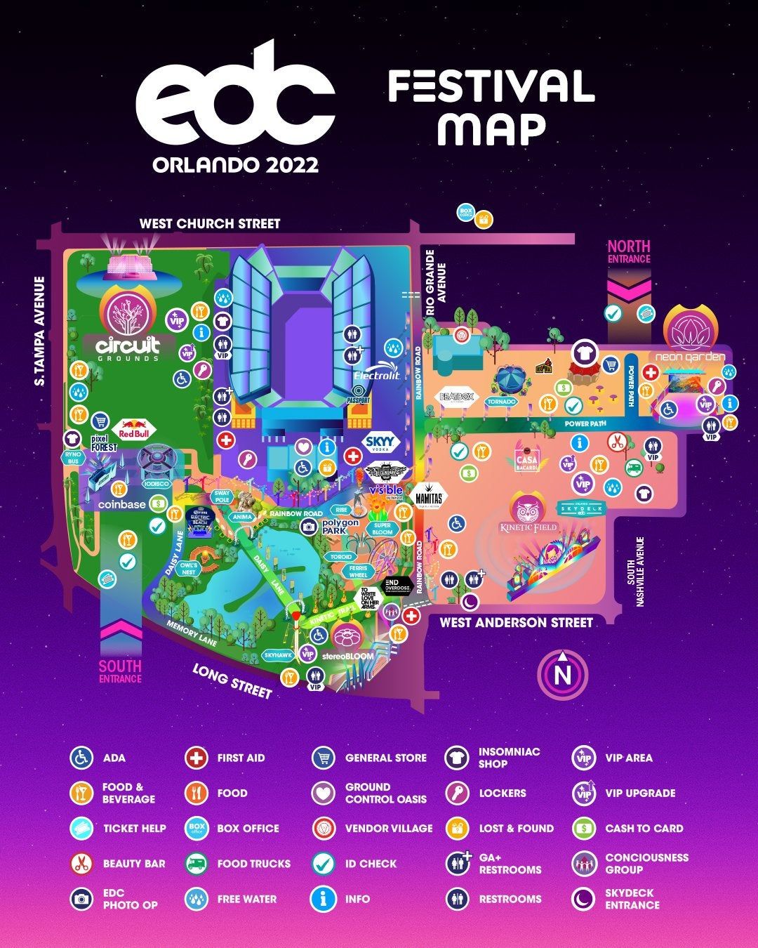 Electric Daisy Carnival - EDC Orlando - Saturday at Tinker Field