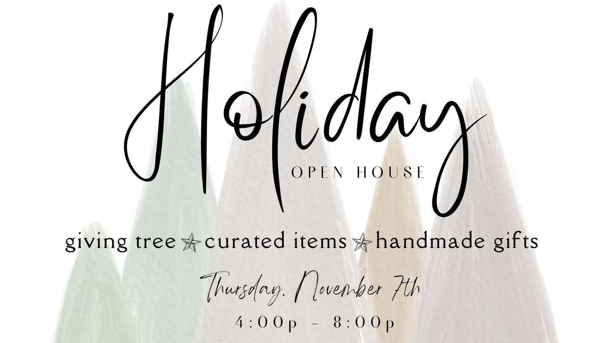 \u2728 the foundry { holiday open house }