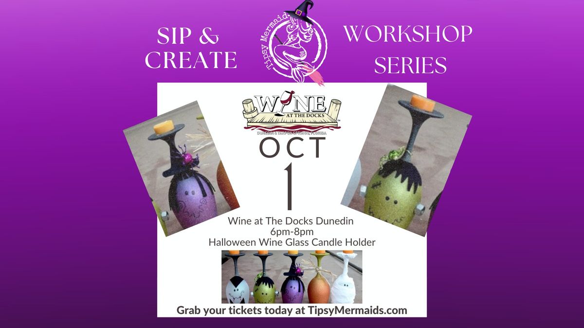 Halloween Sip & Create Workshop at Wine at the Docks