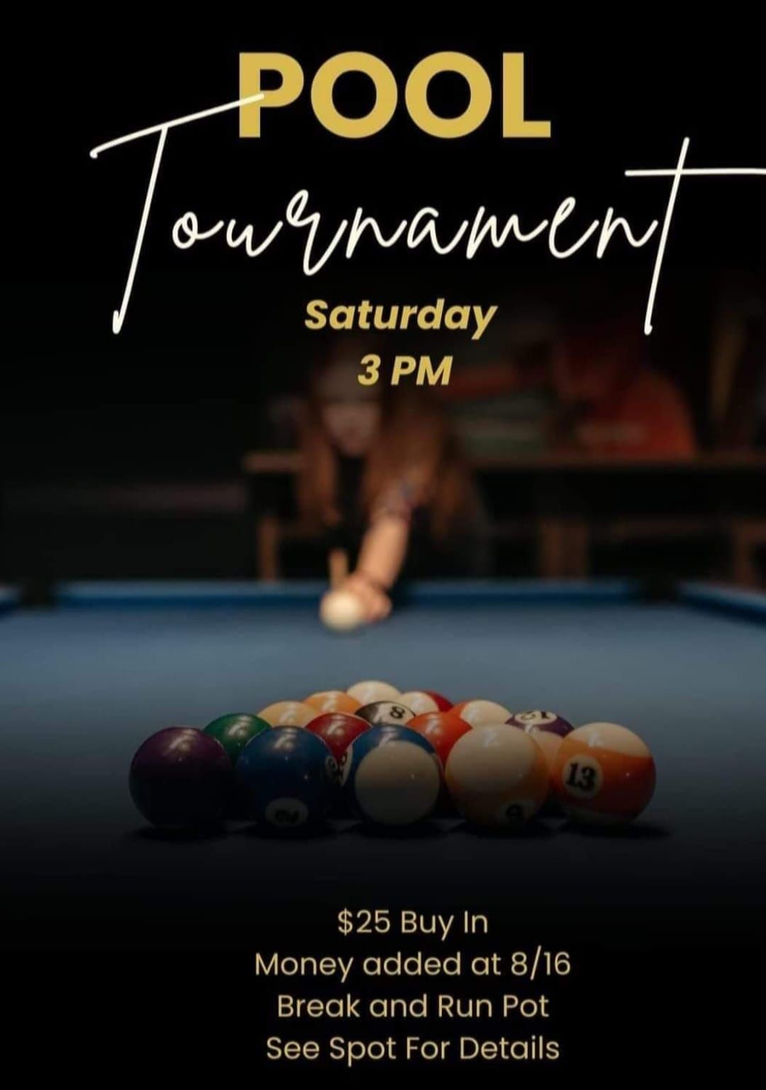 8 Ball Tournament 