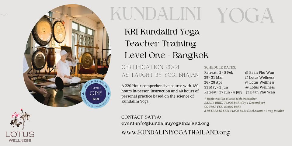 Kundalini Teacher Training Level 1 